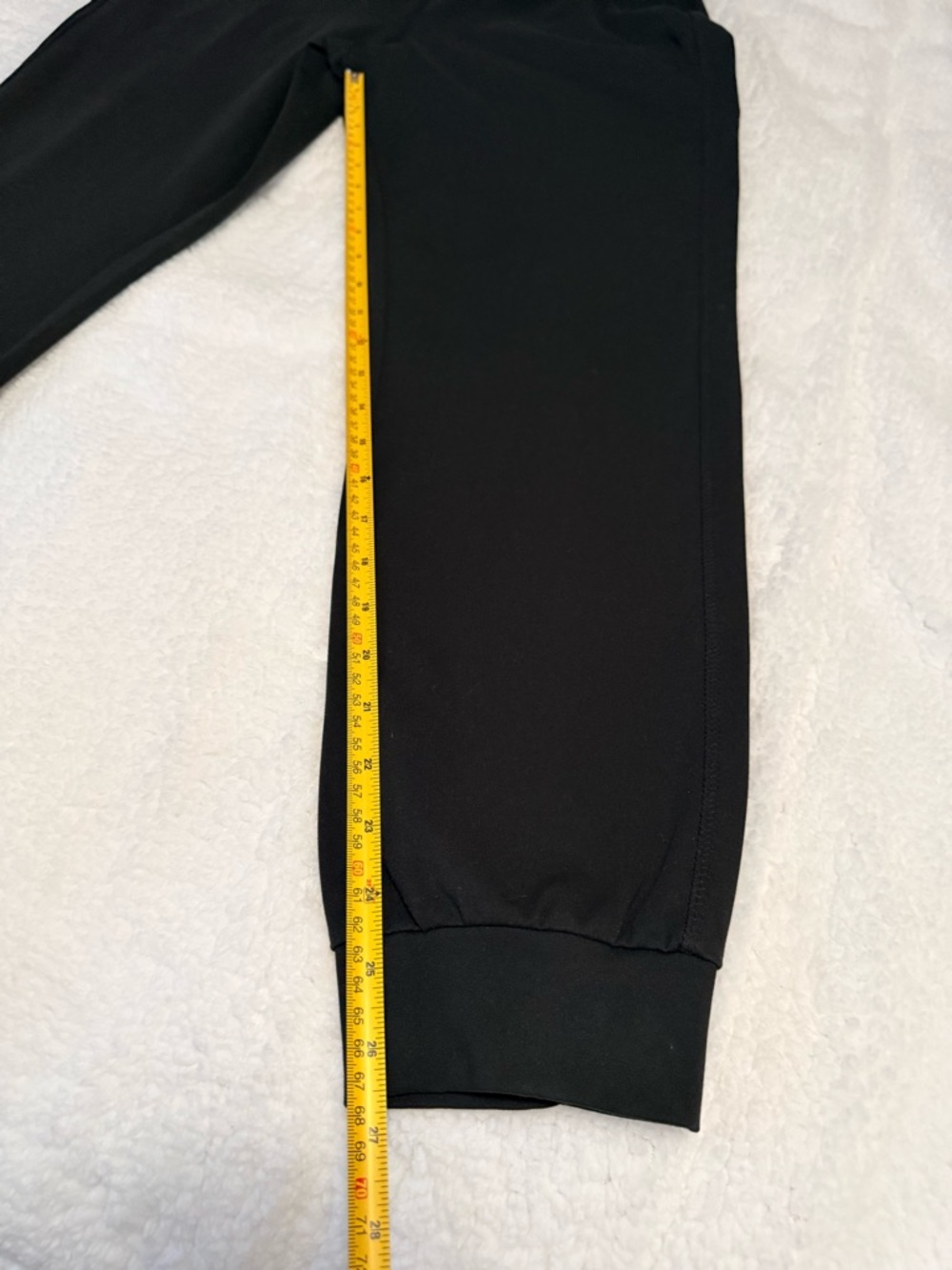 DSG Women’s Black High-Rise Performance Joggers with Cuffed Ankles Size M - Picture 7 of 8